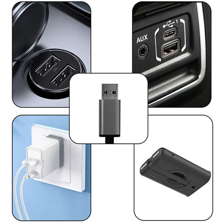 Vikbua™ USB-varmepute til setet som blir varm på 5 sekunder