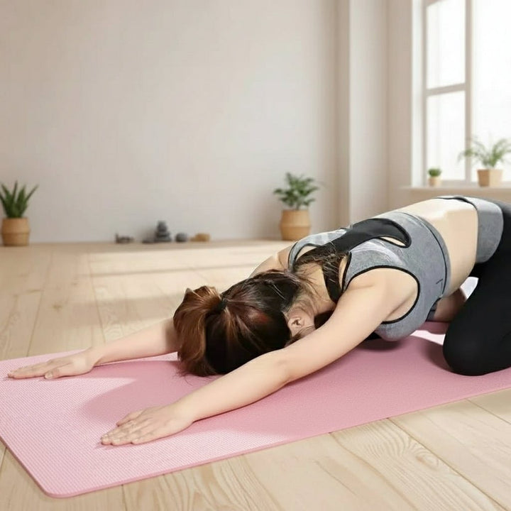 Vikbua™ Tykk sklisikker yogamatte med bærestropp