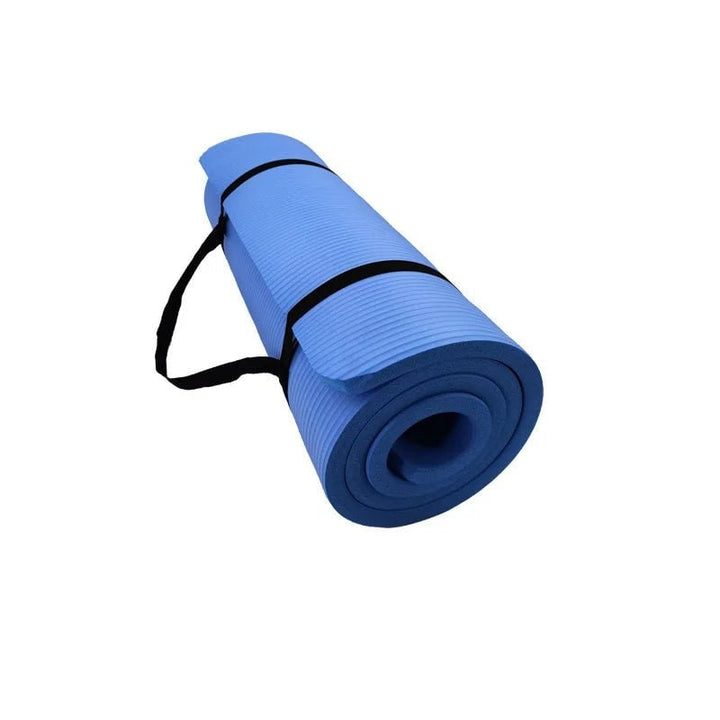 Vikbua™ Tykk sklisikker yogamatte med bærestropp