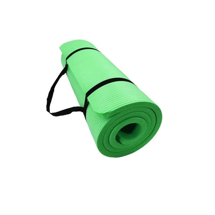 Vikbua™ Tykk sklisikker yogamatte med bærestropp