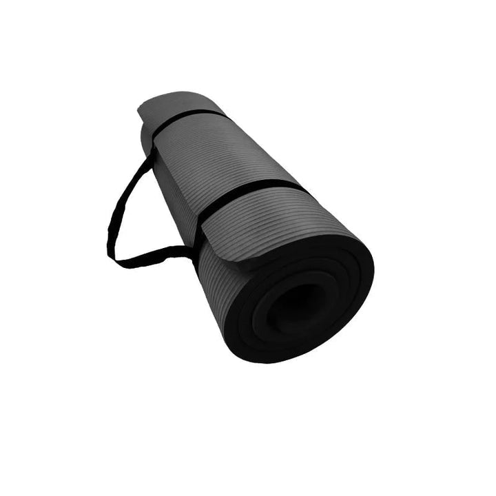 Vikbua™ Tykk sklisikker yogamatte med bærestropp