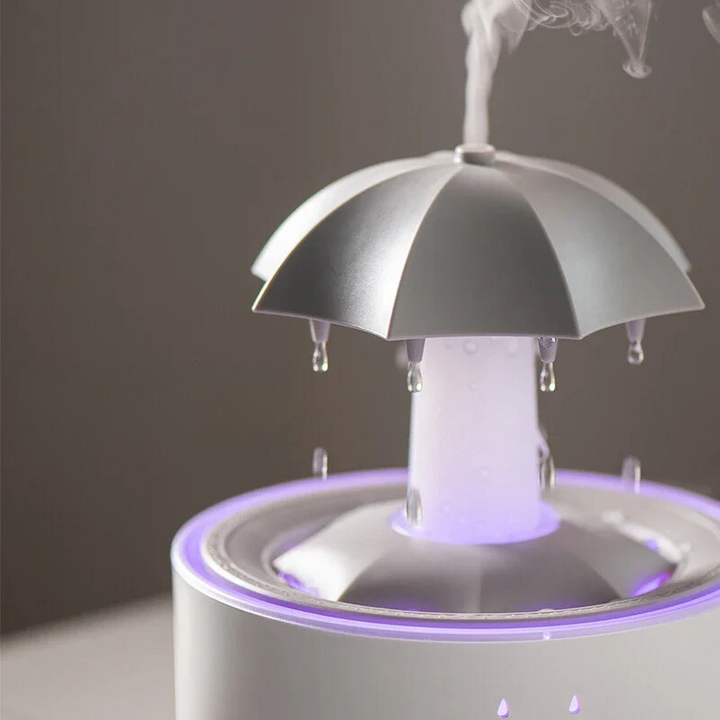 Vikbua™ Luftfukter og duftspreder med paraplydesign og LED-lys