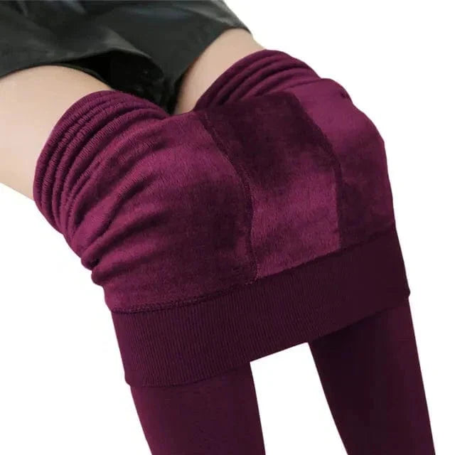 Vikbua™ Fôrede leggings med høyt liv for kalde vinterdager